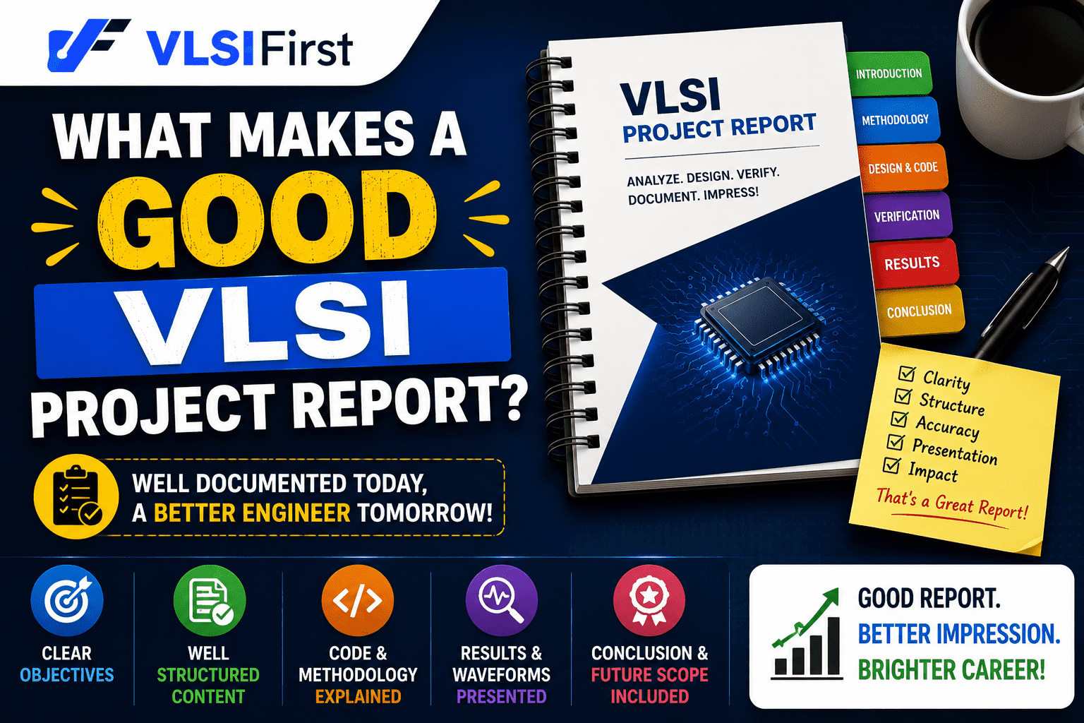 What Makes a Good VLSI Project Report? A Complete Guide for Students and Freshers